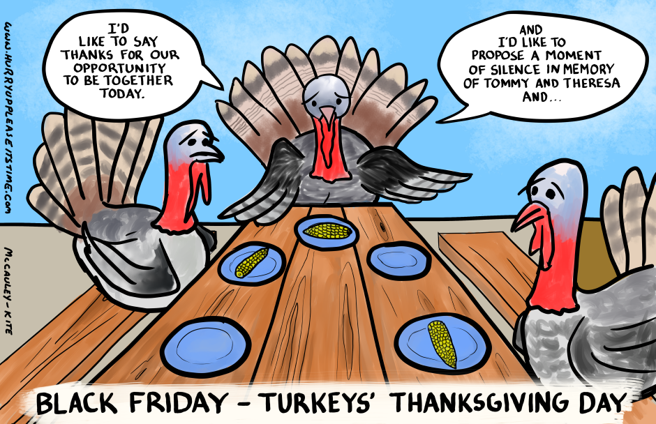 turkeys’ thanksgiving