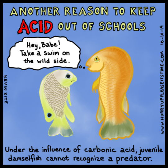 a HURRY UP PLEASE IT'S TIME comic - acid