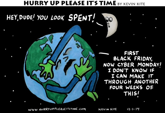 a HURRY UP PLEASE ITS TIME comic