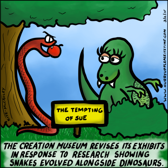 a HURRY UP PLEASE IT'S TIME comic - exhibit