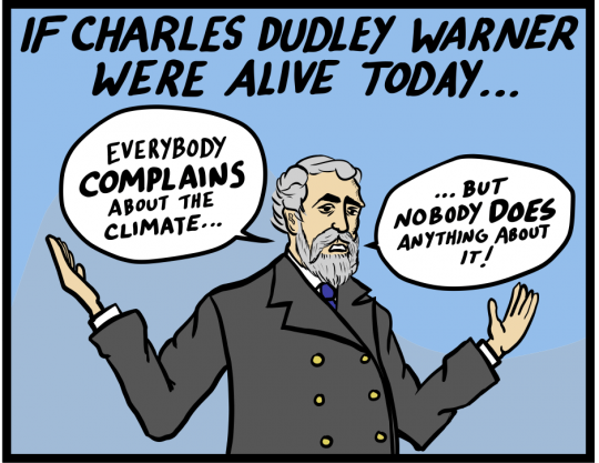 a HURRY UP PLEASE IT'S TIME comic - charles dudley warner