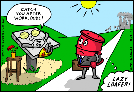 a HURRY UP PLEASE IT'S TIME comic - loaf