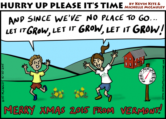 grow - a HURRY UP PLEASE IT'S TIME comic