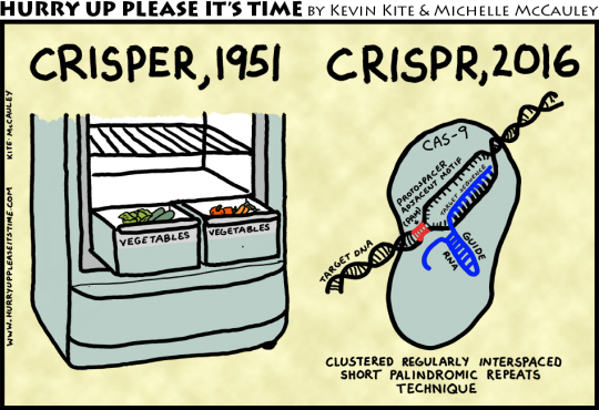 crisper crispr - a HURRY UP PLEASE IT'S TIME comic