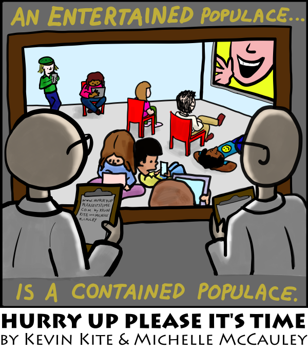 entertained entertained