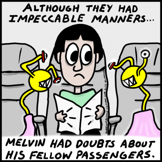 passengers - a HURRY UP PLEASEIT'S TIME comic