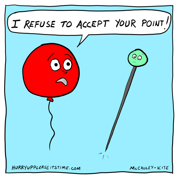 refuse - A HURRY UP PLEASE IT'S TIME COMIC